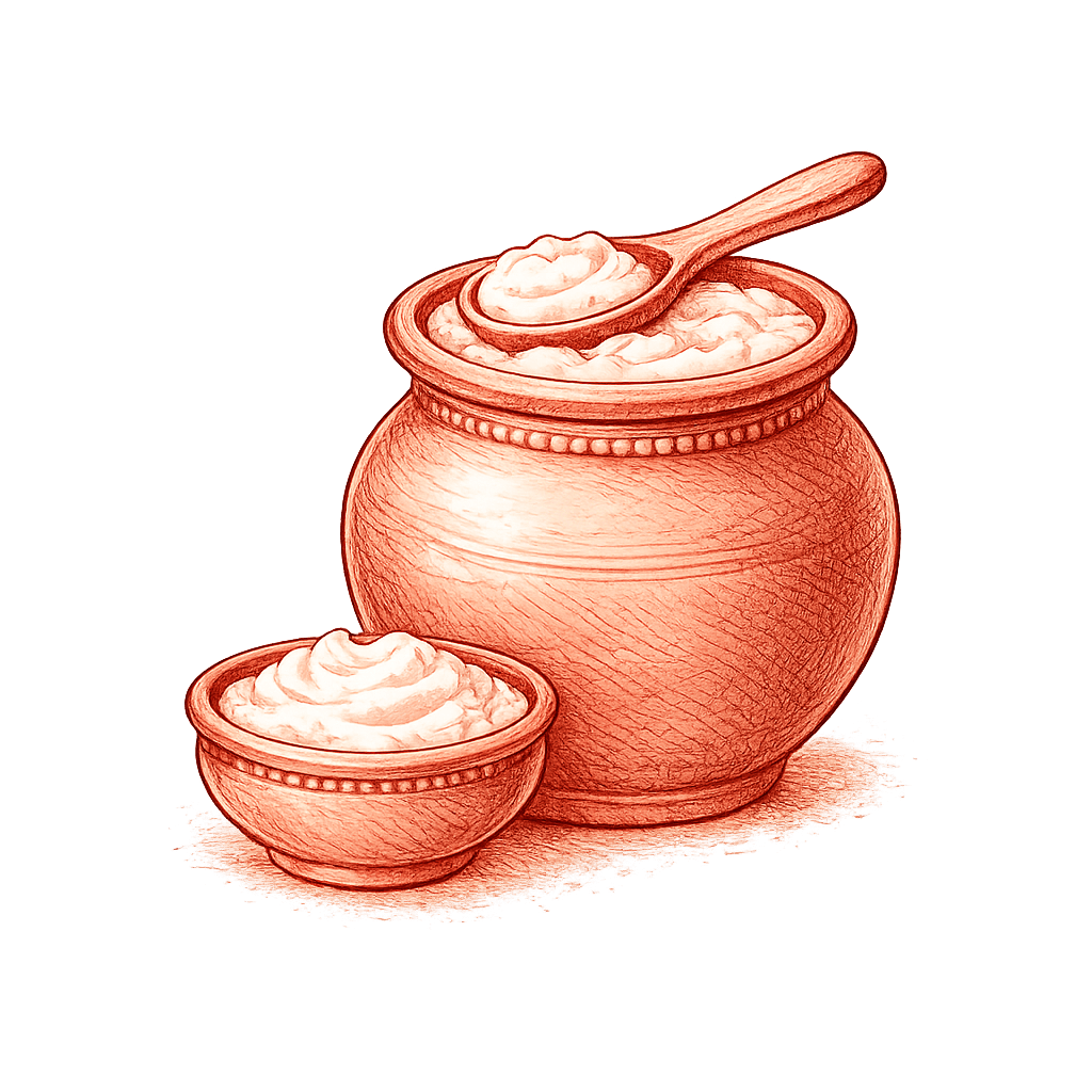 Curd — illustration
